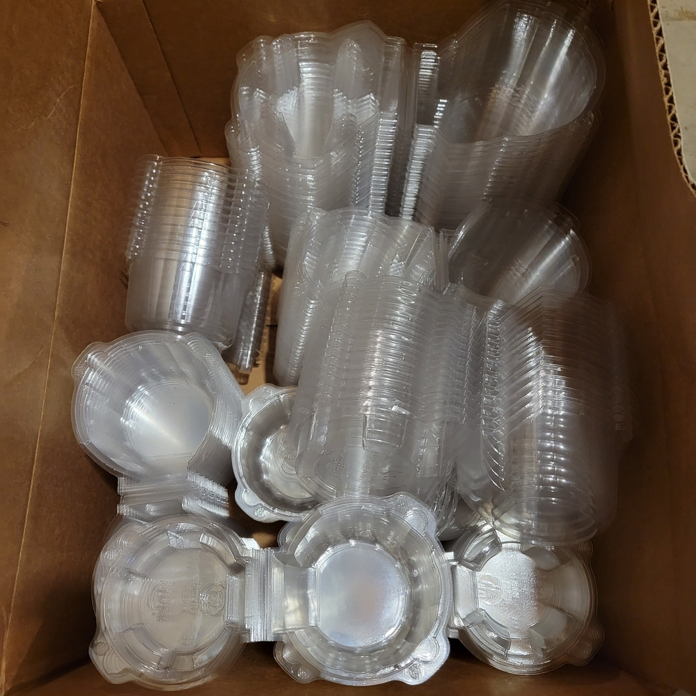 Clear Plastic Cupcake Containers